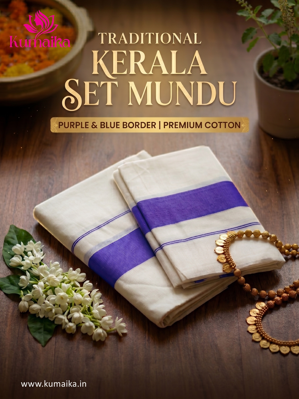Kerala Kattikkara Set Mundu