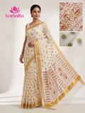 Traditional Kasavu Saree