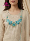 Semi Silk Churidar Material Set