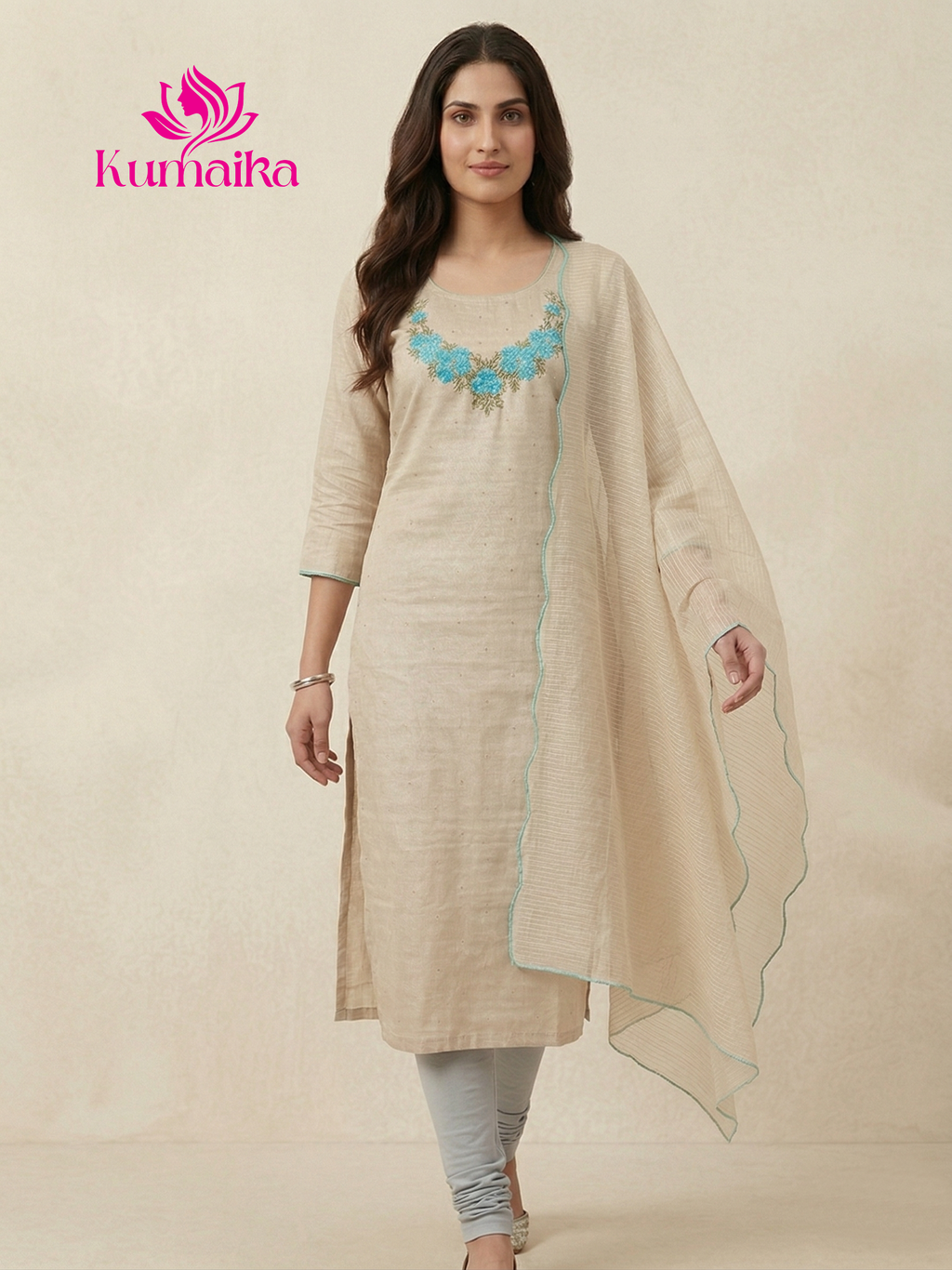 Semi Silk Churidar Material Set