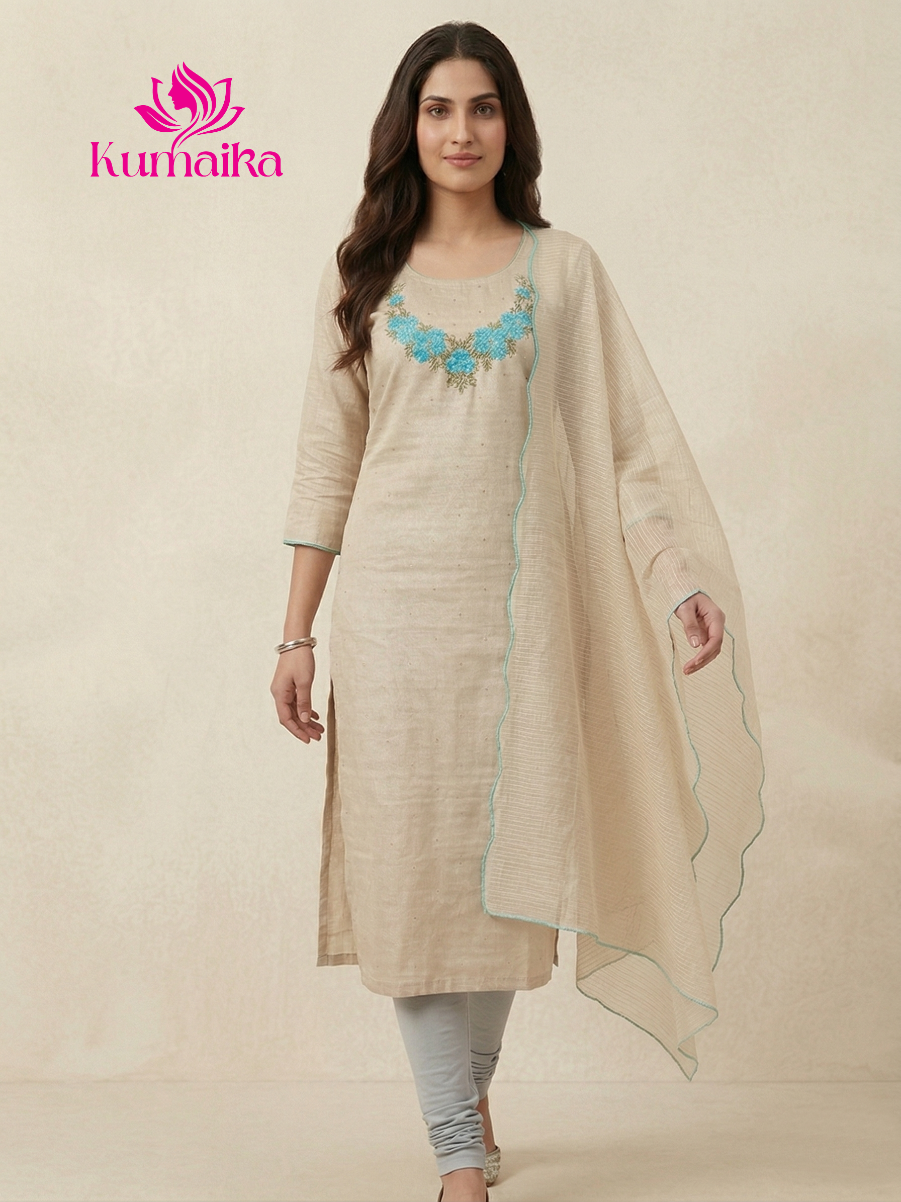 Semi Silk Churidar Material Set
